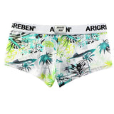 Maxbell Mens Sexy Sheer Mesh Net Underwear Boxer Briefs Flower Underpants XXL 2
