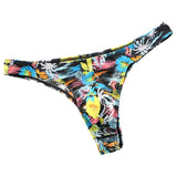 Maxbell Men Thong Bikini Underwear Low Rise G-String Briefs T-Back Underpant L 02