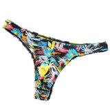 Maxbell Men Thong Bikini Underwear Low Rise G-String Briefs T-Back Underpant L 02