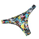 Maxbell Men Thong Bikini Underwear Low Rise G-String Briefs T-Back Underpant L 02
