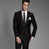 Maxbell Wedding Bridal Groom Men Tuxedo Boutonniere Corsage Flower Brooch Grey Satin