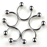 Maxbell Wholesale 85pcs Tongue Eyebrow Lip Belly Navel Ring Body Piercing Jewelry