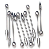 Maxbell Wholesale 85pcs Tongue Eyebrow Lip Belly Navel Ring Body Piercing Jewelry