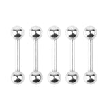 Maxbell Wholesale 85pcs Tongue Eyebrow Lip Belly Navel Ring Body Piercing Jewelry