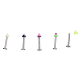 Maxbell 110Pcs/Lot Body Piercing Jewelry Eyebrow Navel Belly Tongue Lip Barbell Ring