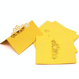 Maxbell 25pcs Wedding Table Place Cards Laser Cut Heart Name Number Place Cards