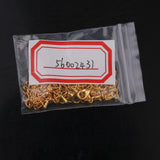 Maxbell 10 Packs of Necklace Extenders Jewelry Extension Chain 75 mm Gold