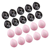 20pcs Hen Party Balloons Hen Party Decorations Accessories Black Pink