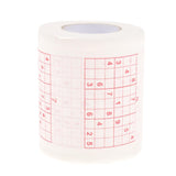 Creative Sudoku Puzzle Game Roll Novelty Toilet Tissue Paper Gag Gift Joke