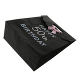 Paper Sweet Cake Bag Pouch Candy Boxes Happy Glitter 50th Birthday Party
