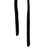 Maxbell 30 sets Tibetan Silver S Hook End Caps with 30pcs Faux Suede Leather Cord