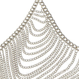 Maxbell Fashion Body Chain Jewelry Bikini Waist Silver Beach Harness Necklace
