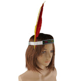 Maxbell Women Jewelry Night Party Hair Accessory Indian Feather Shaped Hair Band