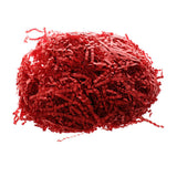 50g Crinkle Cut Shredded Tissue Paper Candy Box Packaging Filler Red