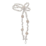 Maxbell Wedding Bridal Crystal Pearl Flower Hair Clip Headpiece Hair Accessories