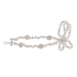 Maxbell Wedding Bridal Crystal Pearl Flower Hair Clip Headpiece Hair Accessories