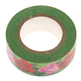 Craft DIY Paper Sticky Adhesive Sticker Decorative Washi Tape Flower Pattern