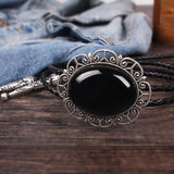 Maxbell Classic Rhinestone Bolo Tie Shirt PoirotTie Korean Suit Gentleman Bow Ties for Party