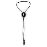 Maxbell Classic Rhinestone Bolo Tie Shirt PoirotTie Korean Suit Gentleman Bow Ties for Party