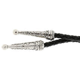 Maxbell Classic Rhinestone Bolo Tie Shirt PoirotTie Korean Suit Gentleman Bow Ties for Party