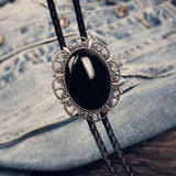 Maxbell Classic Rhinestone Bolo Tie Shirt PoirotTie Korean Suit Gentleman Bow Ties for Party