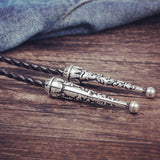 Maxbell Classic Rhinestone Bolo Tie Shirt PoirotTie Korean Suit Gentleman Bow Ties for Party
