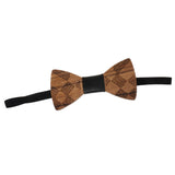 Men's Groom Wedding Party Wooden Bow Tie Tuxedo Necktie Fashion Accessory C