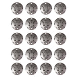 Maxbell 20Pcs Jewelry DIY Accessories Twelve Constellations Libra Round Pendants