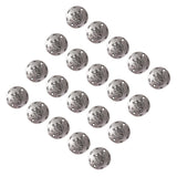 Maxbell 20Pcs Jewelry DIY Accessories Twelve Constellations Scorpio Round Pendants