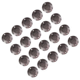 Maxbell 20Pcs Jewelry DIY Accessories Twelve Constellations Leo Round Pendants