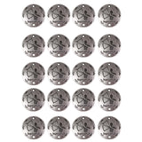 Maxbell 20Pcs Jewelry DIY Accessory Twelve Constellations Sagittarius Round Pendants