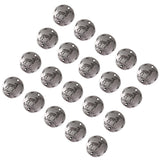 Maxbell 20Pcs Jewelry DIY Accessory Twelve Constellations Capricorn Round Pendants