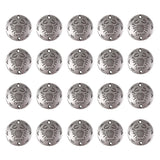 Maxbell 20Pcs Jewelry DIY Accessory Twelve Constellations Cancer Round Pendants