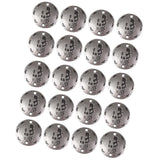 Maxbell 20Pcs Jewelry DIY Accessory Twelve Constellations Virgo Round Pendants