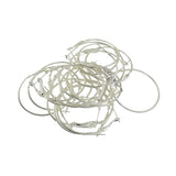 Maxbell 20pcs Chic Hoop Huggie Copper Solid Round Earrings Hoop Huggie Loop Earrings