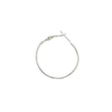 Maxbell 20pcs Chic Hoop Huggie Copper Solid Round Earrings Hoop Huggie Loop Earrings