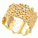 Maxbell Women Jewelry Tree Rind Shaped Gold Wedding Party Gift Finger Rings Size 7