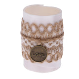 Maxbell Wedding Feast Brown Napkin Rings Serviette Holder Dinner Table Party Favor