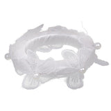 Maxbell Wedding Feast Lace Napkin Rings Serviette Holder Dinner Table Party Decor