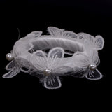 Maxbell Wedding Feast Lace Napkin Rings Serviette Holder Dinner Table Party Decor