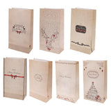Merry Christmas Gift Print Paper Gift Candy Bag Birthday Party Wedding Favor
