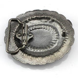 Vintage Bohemia Cowboy Belt buckle Western Beryl Stone Jean Diamond Buckle
