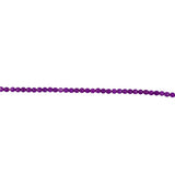 Maxbell 6mm Faceted Round Gemstone Loose Beads Strand 15.5 Inch/ Strand Purple Grape