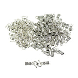 Maxbell 30 sets Tibetan Silver S Hook End Caps with 30pcs Faux Suede Leather Cord