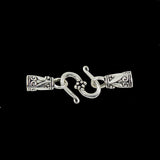 Maxbell 30 sets Tibetan Silver S Hook End Caps with 30pcs Faux Suede Leather Cord