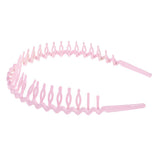 Maxbell 10Pieces Women Girl Candy Color Plastic Teeth Headband Hairband Hair Hoop Accessoy