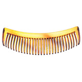 12 Pieces Women Practical Plastic Comb Hair Clip Clamp 29 Teeth Brown