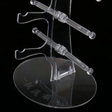 Maxbell 5 Pairs Sunglasses Holder Rack Glasses Show Display Stand Organizer Clear