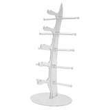 Maxbell 5 Pairs Sunglasses Holder Rack Glasses Show Display Stand Organizer Clear