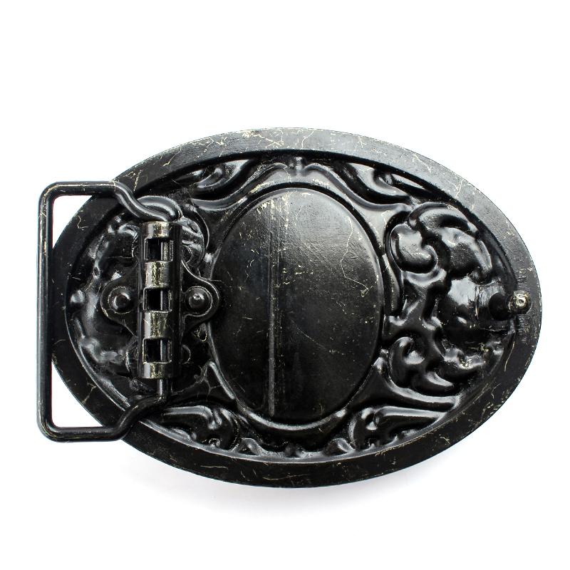 Maxbell Antique Vintage Arabesque Turquoise Western Cowboy Belt Buckle Pattern Red
